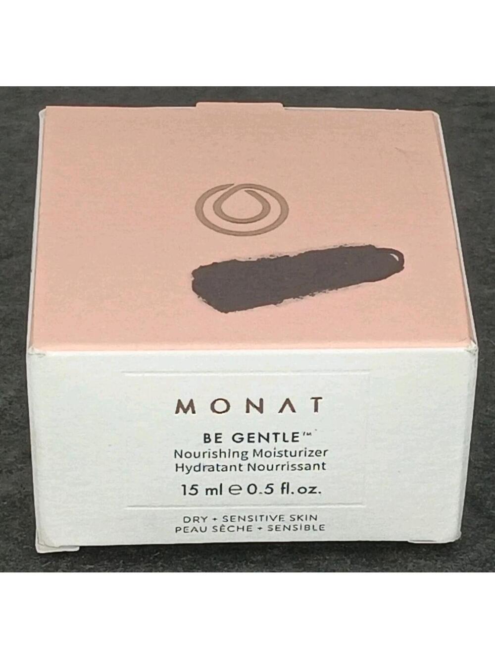 Monat Be Gentle Nourishing Moisturizer 15mL .5oz Rare